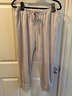 Pj Couture Heather Gray Drawstring Lounge Pants